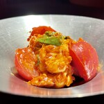 焼肉もちお - キムチのカプレーゼ