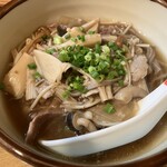 もつやきはる - きのこそば