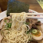 柏原町ふくちあん - 麺リフトアップ