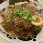 柏原町ふくちあん - ふくちあんラーメン肉盛り1,150円