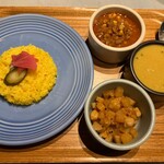 Have more curry - 2種カレー（レンズ豆カレー＆野菜カレー）