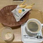 Mosubaga - フレンチフライポテトL＋ブレンドコーヒー