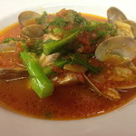 Poporare - 鮮魚と浅蜊、旬野菜のスープ仕立て
