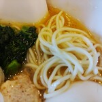 麺屋すみす - 麺アップ