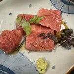 樋山 - 塩釜の延縄漁のマグロ