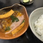 樋山 - 米沢牛サーロインで巻いた松茸と白ごはん