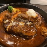 炭焼牛たん 東山 - 牛タン煮込みハンバーグって珍しい