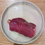 La Stalla - 赤菊芋とブレザオラ