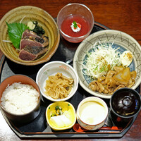 土佐料理 祢保希 赤坂店 - 週替り定食 1280円