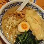 中国ラーメン揚州商人 田無店 - えびワンタン麺