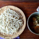 麦家 - つけけんちん蕎麦大盛＠1500円