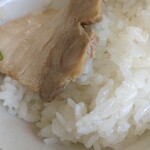 江ちゃんラーメン - 久々の自家製チャーシュー丼(笑)