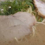 江ちゃんラーメン - スープ側♪