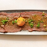 Carefully selected Japanese beef grilled shabu