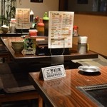 お好み焼きつくし - 横並びに団体様利用もできます