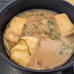 なか卯 - 季節のみそ汁、アップ