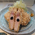 とんかつ いし川 - 岩中豚特上リブロース