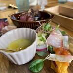 Dietro i tempi - ひと口冷製スープ