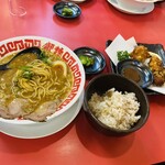 御麺　麦　一等兵 - 闘魂ラーメンBセット