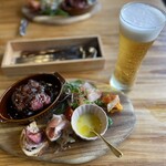 Dietro i tempi - 前菜とカールスバーグ