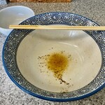 中華そば土屋商店 - 　　　完飲　完食です