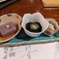 いけす鶴八 新栄店 - お通し
