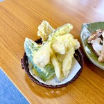 松茸山 丸光園 - 松茸天ぷら　　byまみこまみこ