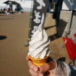 道の駅 石鳥谷 - 料理写真:牛乳ソフトクリーム@300円
