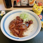 どんどん庵 - どてみそうどん冷　620円(税込)