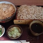 あさひや - 料理写真:開化丼セット(1,100円)