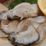 酒ト飯 ヤマダ - カキ塩レモン