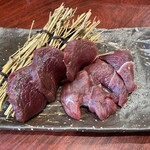 炭火大衆焼肉 猪鹿鳥 - 鹿肉