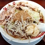 ラーメン魁力屋 - 料理写真:にんにく背油醤油ラーメン