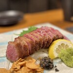 酒囲屋本店 - 宮崎和牛特上三角バラ炭焼き