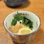 酒囲屋本店 - 渡り蟹土佐酢ジュレがけ