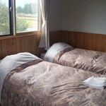 グラスハウス - 泊まった部屋はツゥインで広い部屋でした