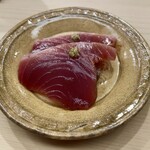 日本橋蛎殻町 すぎた - 鰹の漬け 地辛子