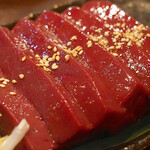 炭火大衆焼肉 猪鹿鳥 - 焼き肝