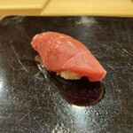 日本橋蛎殻町 すぎた - 鮪の血合いぎし握り