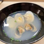 日本橋蛎殻町 すぎた - 浅利のお椀