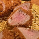銀座とんかつ檍 - マンガリッツァの特選ヒレかつ