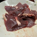 米山 - 料理写真:■チレ（脾臓）￥340…臭みはなく、ふわっとした軽い食感