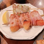 千喜 - ベーコン巻きトマト／アスパラの豚バラ巻き