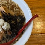 麺屋 だいくう - だいくう味玉中華そば750円（大盛り＋100円）右