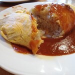たまごカフェ - たまごカフェランチ 1090円、Mサイズ 100円