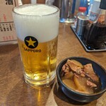 満天酒場 - まずはビアーで乾杯