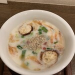 Taiwan Chabou Chashu Charaku - 豆乳スープ！