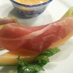 グラスハウス - 生ハム、メロン