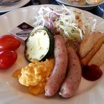 グラスハウス - 美味しいソーセージです