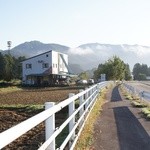 グラスハウス - 散歩の帰りに少し離れたところから